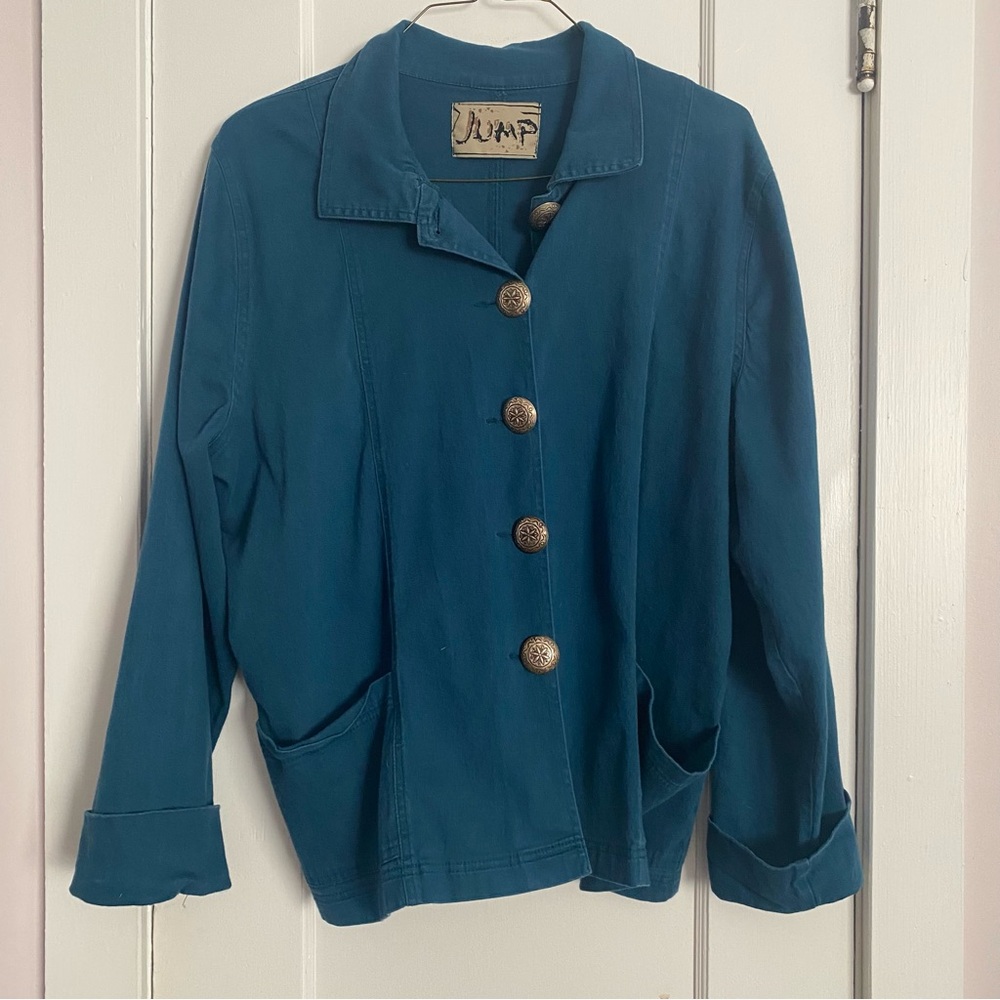 Vintage Jump Women's Blue Jacket